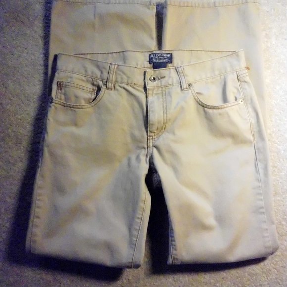 POLO Jeans Co Ralph Lauren Khakis Tan Jeans